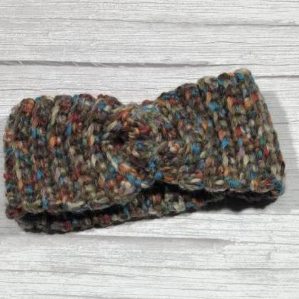 Crochet headband, Adult headband, T..