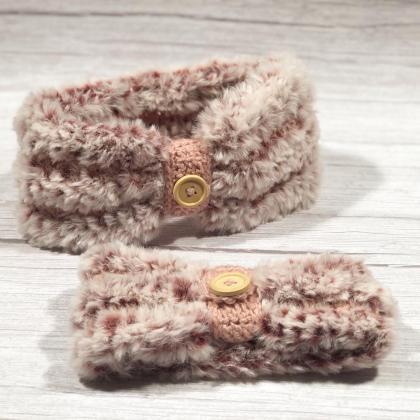 Crochet earwarmers (2 peaces) 2 in ..