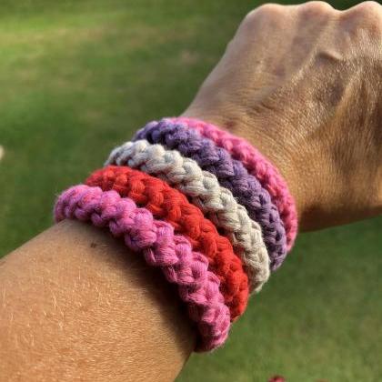 Crochet Bracelet - Simple Bracelet ..
