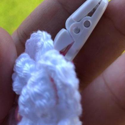 Pacifier Holder - Crochet Pacifier Holder - Baby..