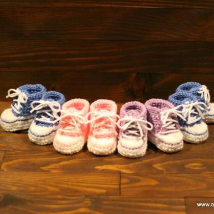 Baby Booties, Sneakers, Crochet All Star, Baby..