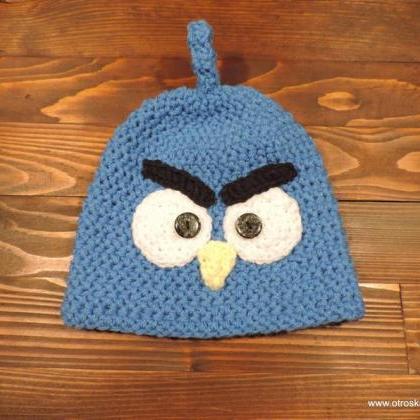Crochet Hat, Angry Birds,