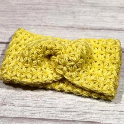 Merino Superwash, Crochet Earwarmer, Adult..