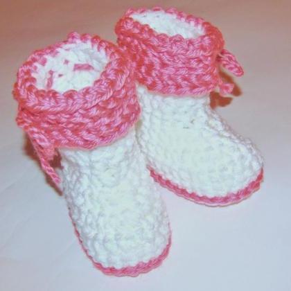Crocheted Slippers - Soft Wool Yarn - Simple Girl..