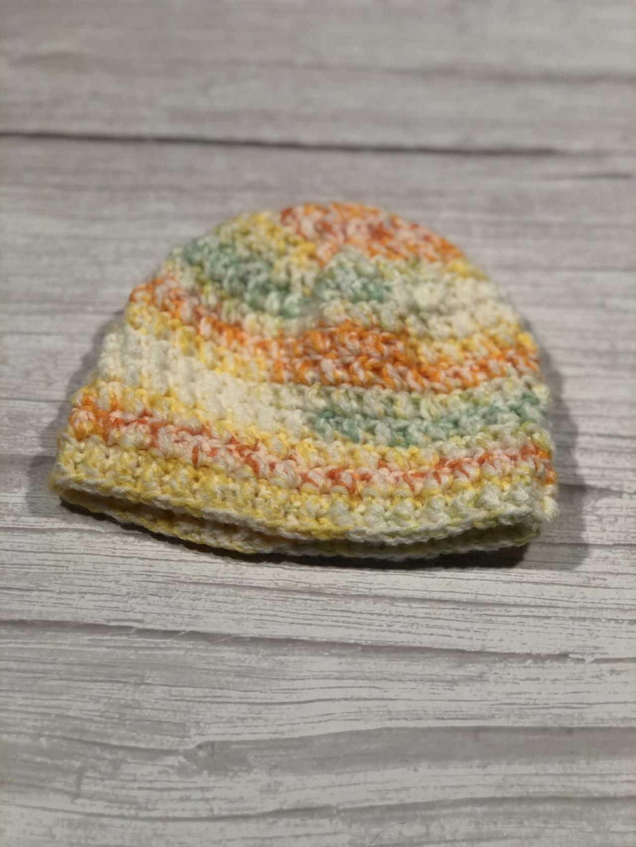 Crochet hat, Child hat, Teen hat, Colorful , Unique 019