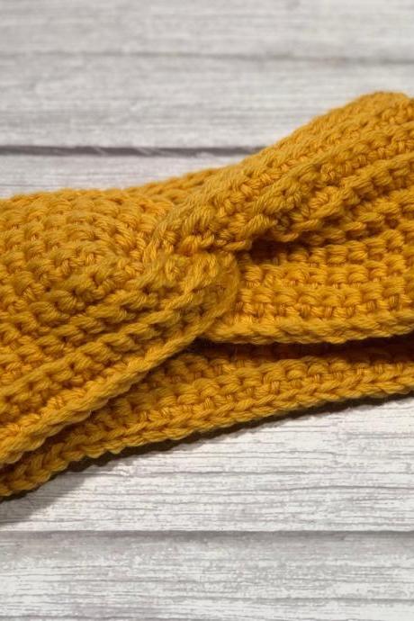 Merino superwash, Crochet earwarmer, Adult headband, Teen headband, Soft 100% merino yarn
